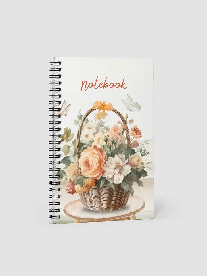 Whimsical Blooms Spiral Notebook product image (1)