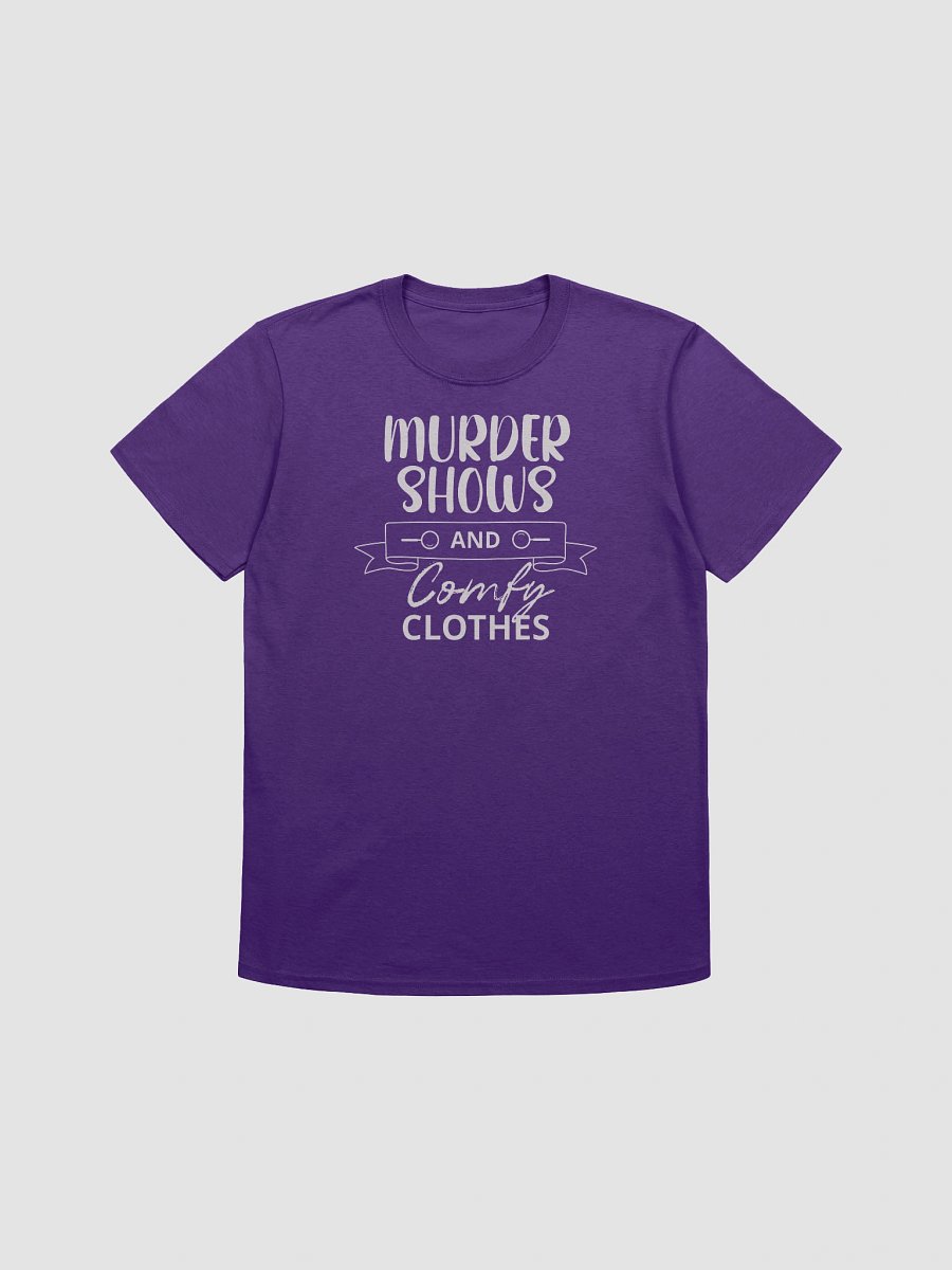 Murder Shows and Comfy Clothes Halloween T-Shirt - Dark product image (16)