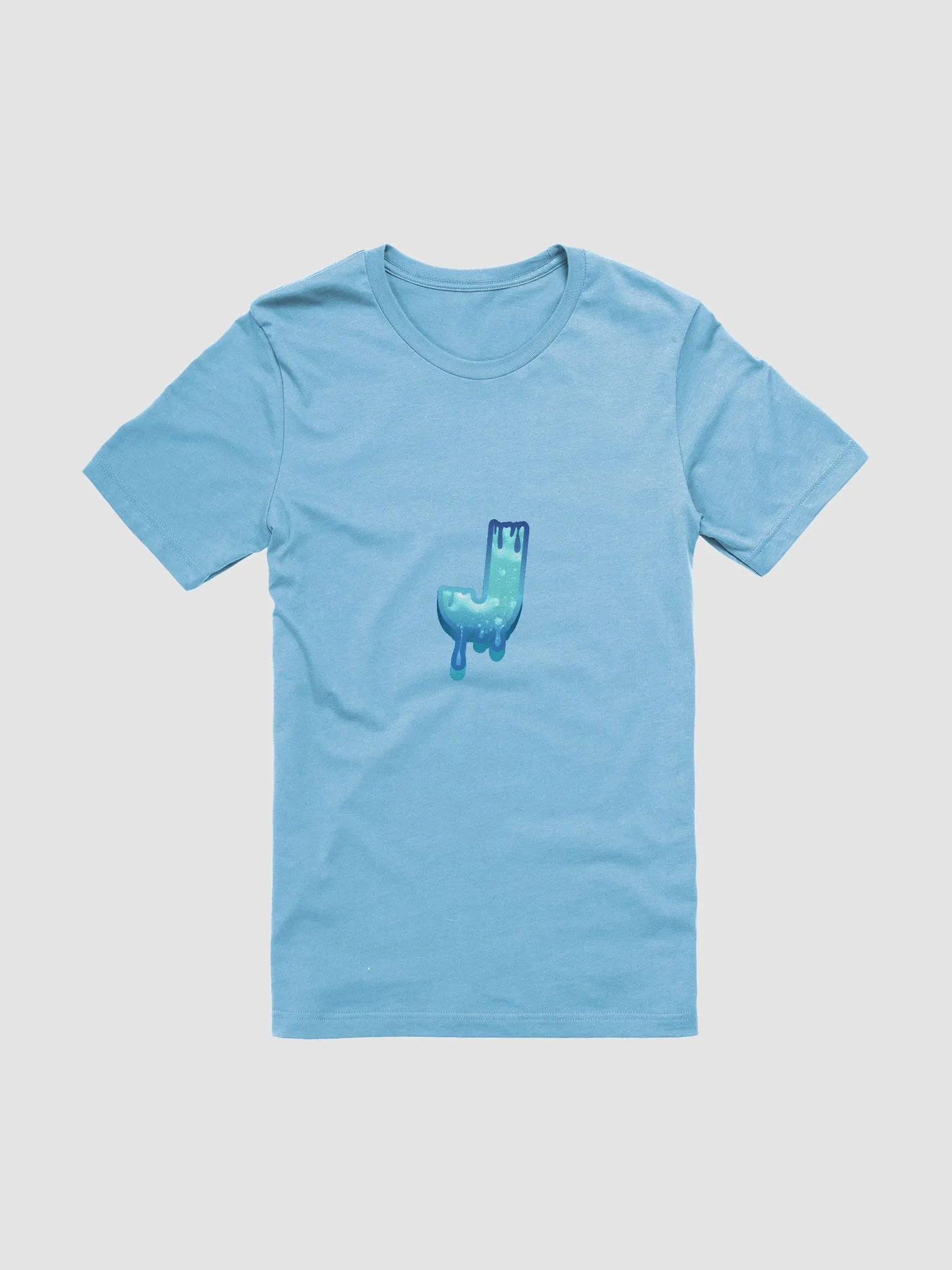Blue Icy Dripping J T-Shirt product image (6)
