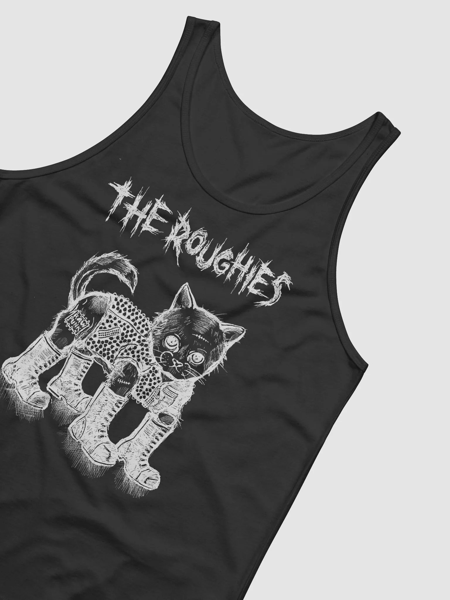 Punk Rock Kitty Tank - Dark Colors product image (2)