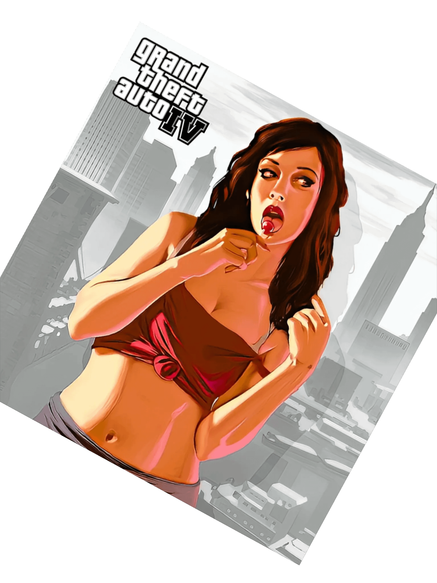 GTA IV Lollipop Girl Cover Art Stickers product image (2)