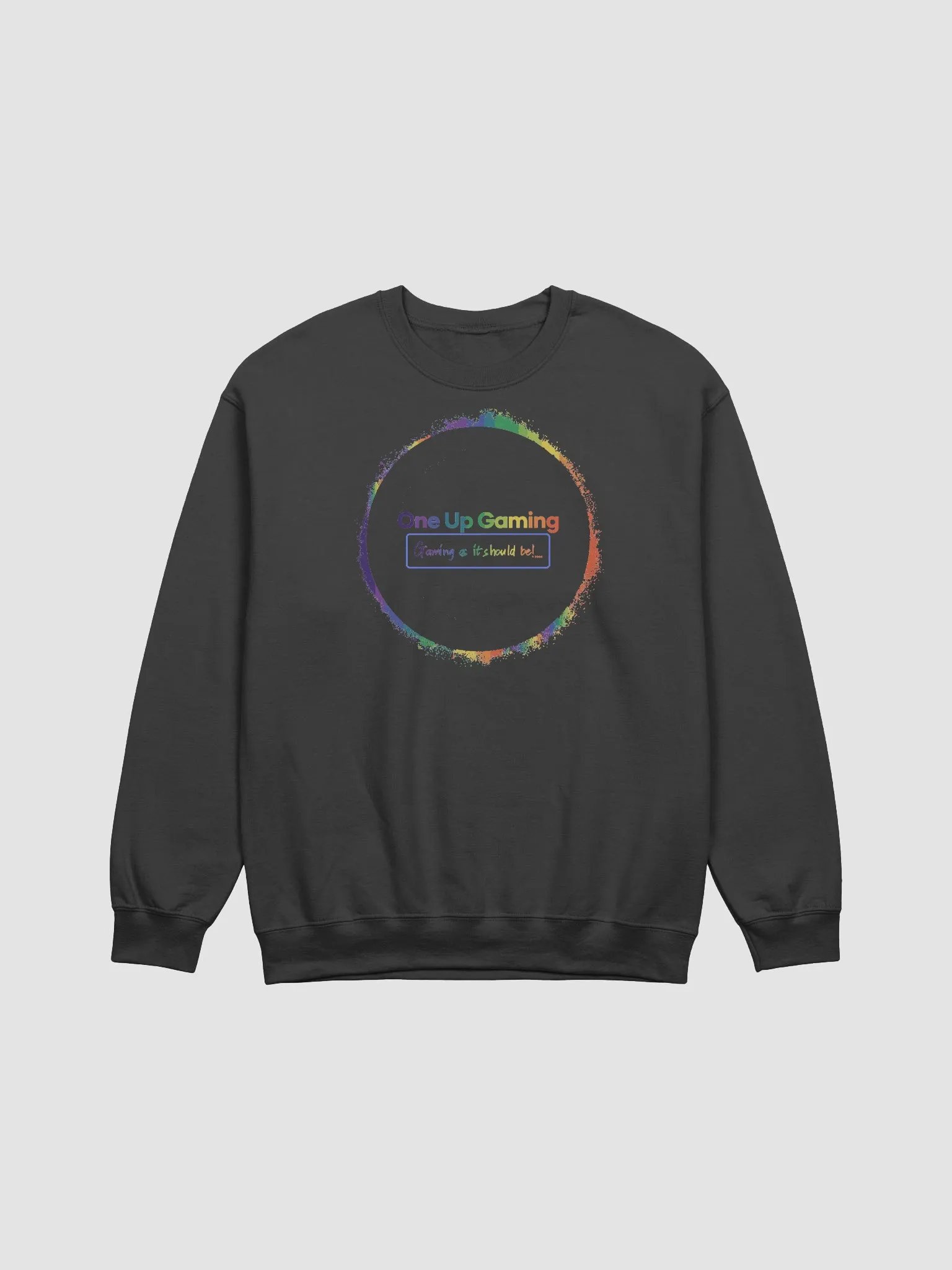 OUG Rainbow Logo Gildan Classic Crewneck Sweatshirt product image (1)