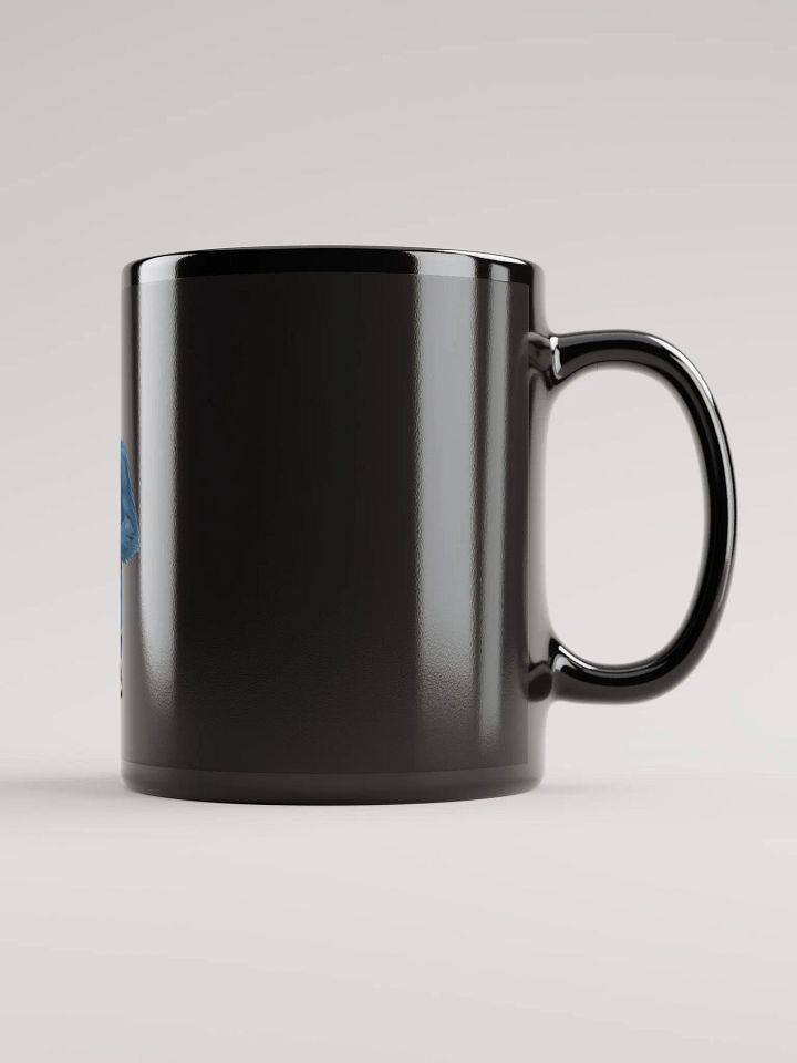 Blue Gorilla Black Glossy Mug product image (2)