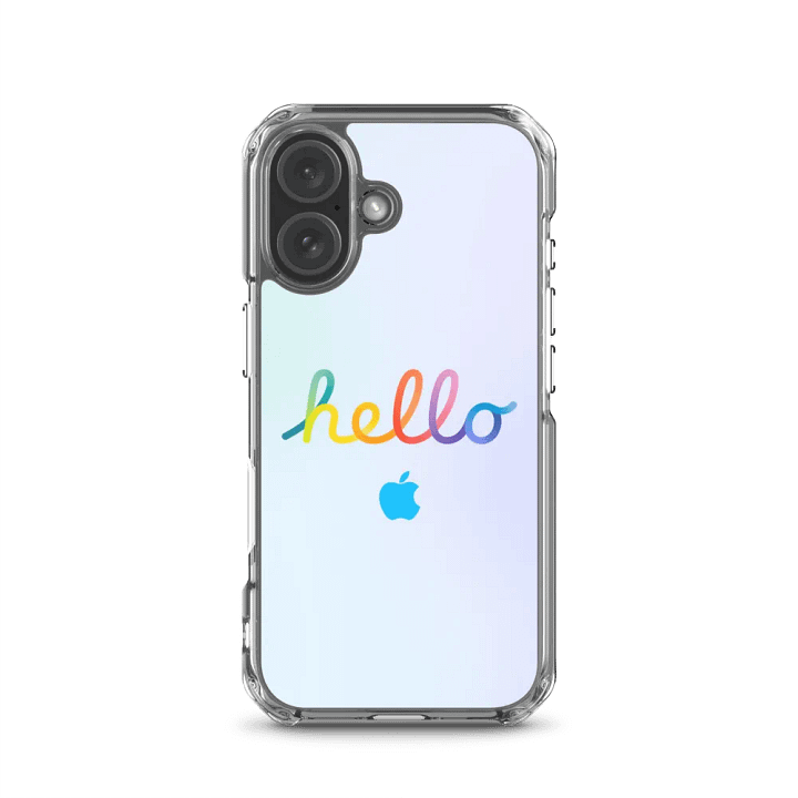 Hello Apple iPhone Case product image (15)