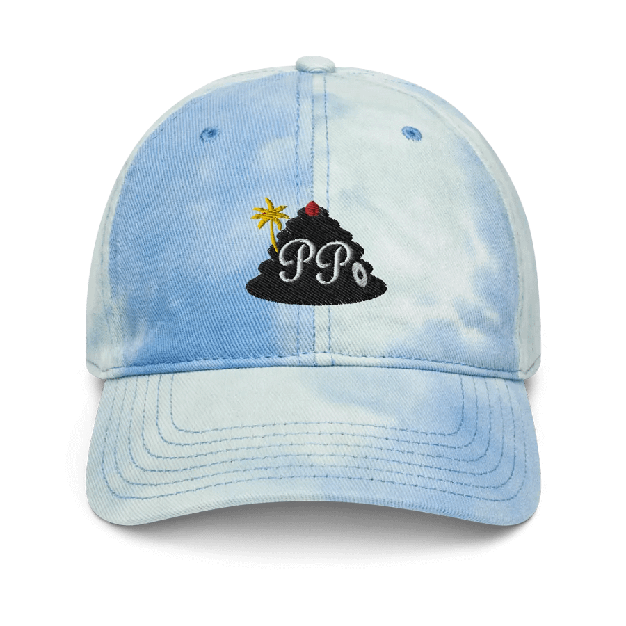 Poop Pees Classic Logo Tie Dye Hat product image (37)
