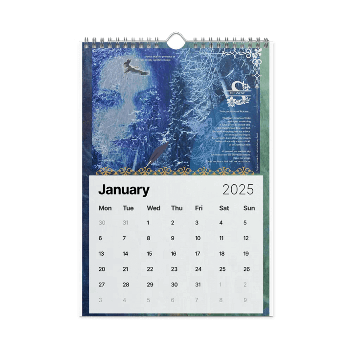 Monica Richards Words and Images 2025 Calendar product image (2)