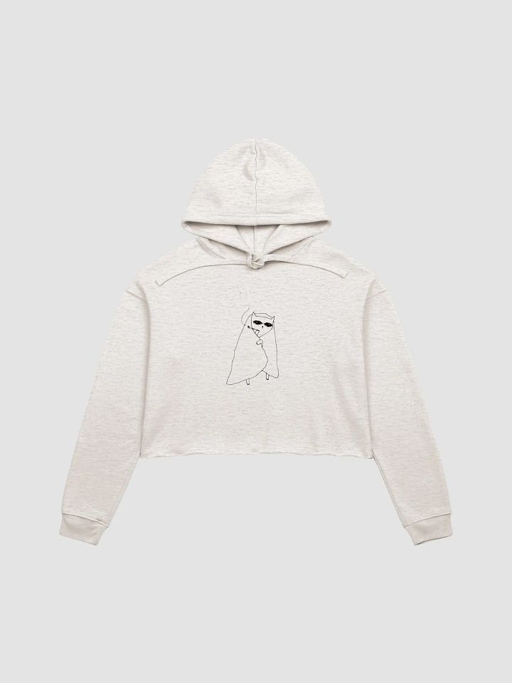 Catty Coolness Cropped Hoodie product image (4)