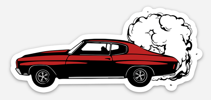 Burnout Sticker product image (1)