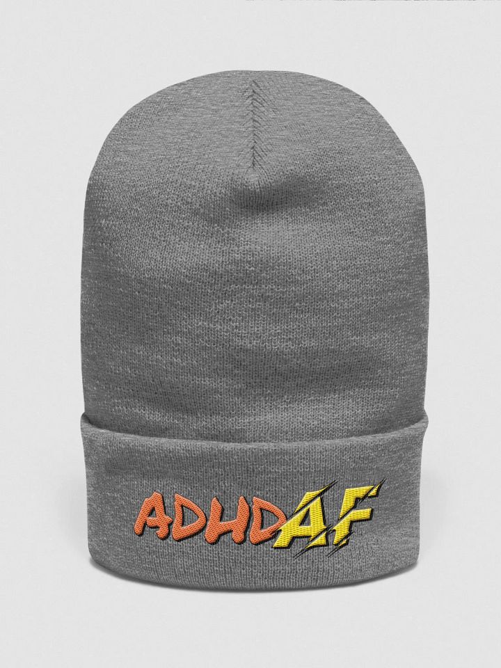 ADHD AF Cuffed Beanie product image (5)
