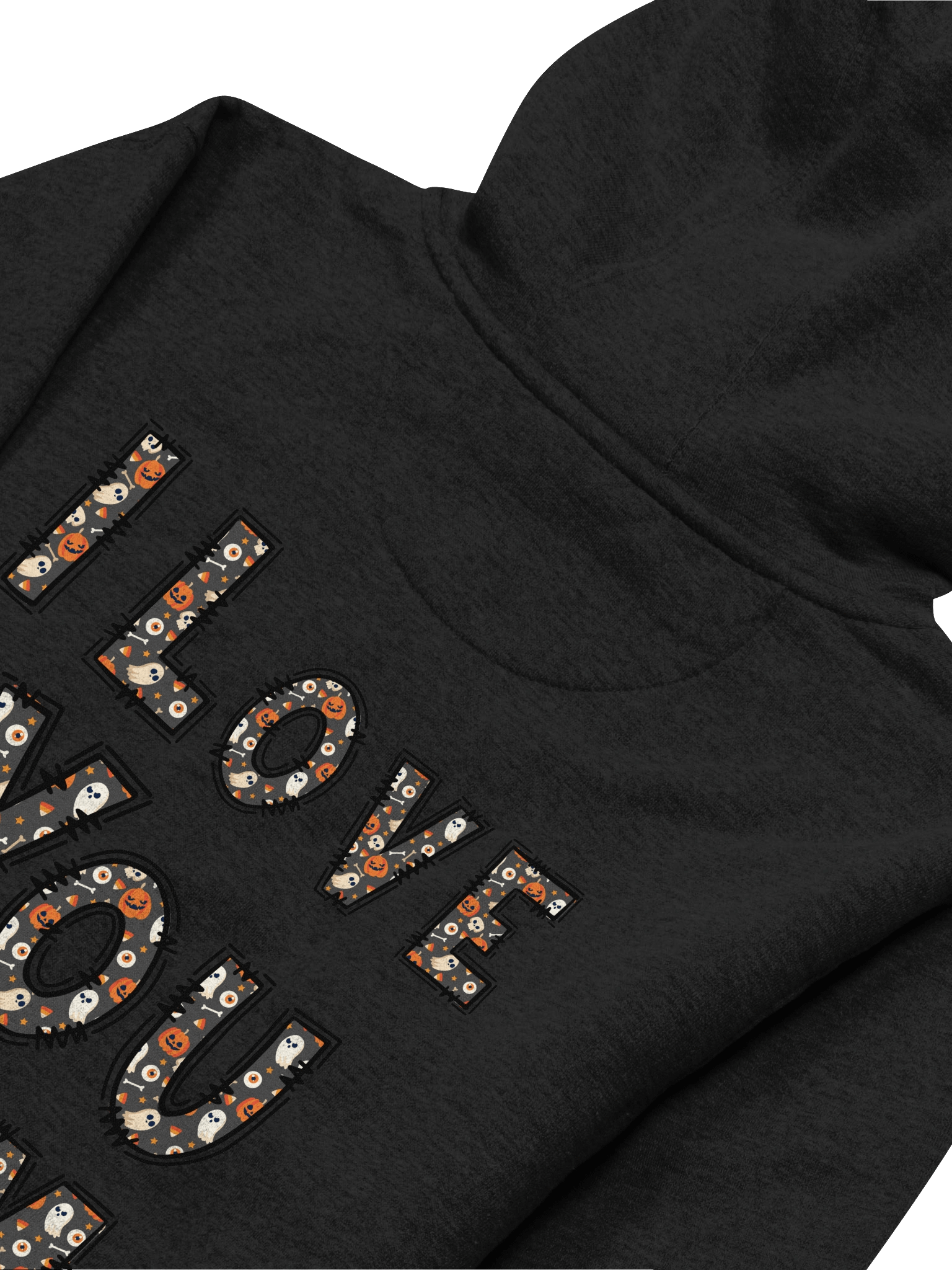 I Love You Mama Hoodie Design with Halloween Alphabetical product image (43)