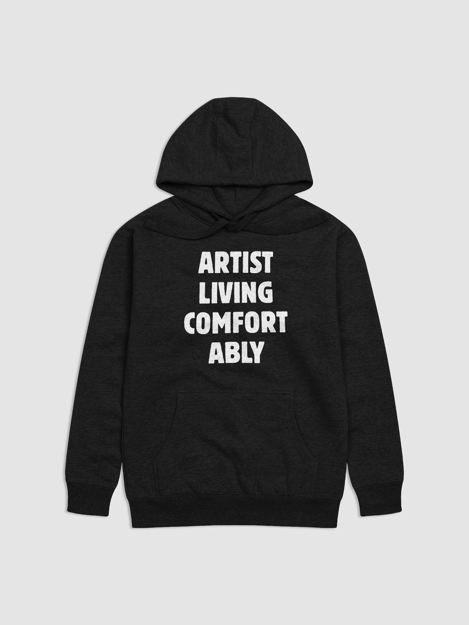 Artists living comfortably Hoody product image (3)