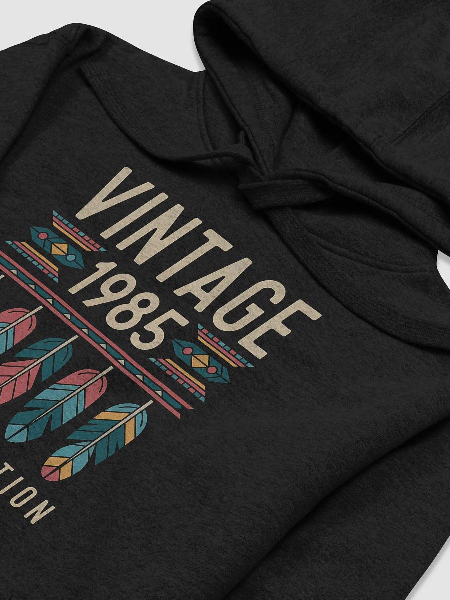 Vintage 1985 Limited Edition Native Feathers Design Birthday Hoodie product image (3)