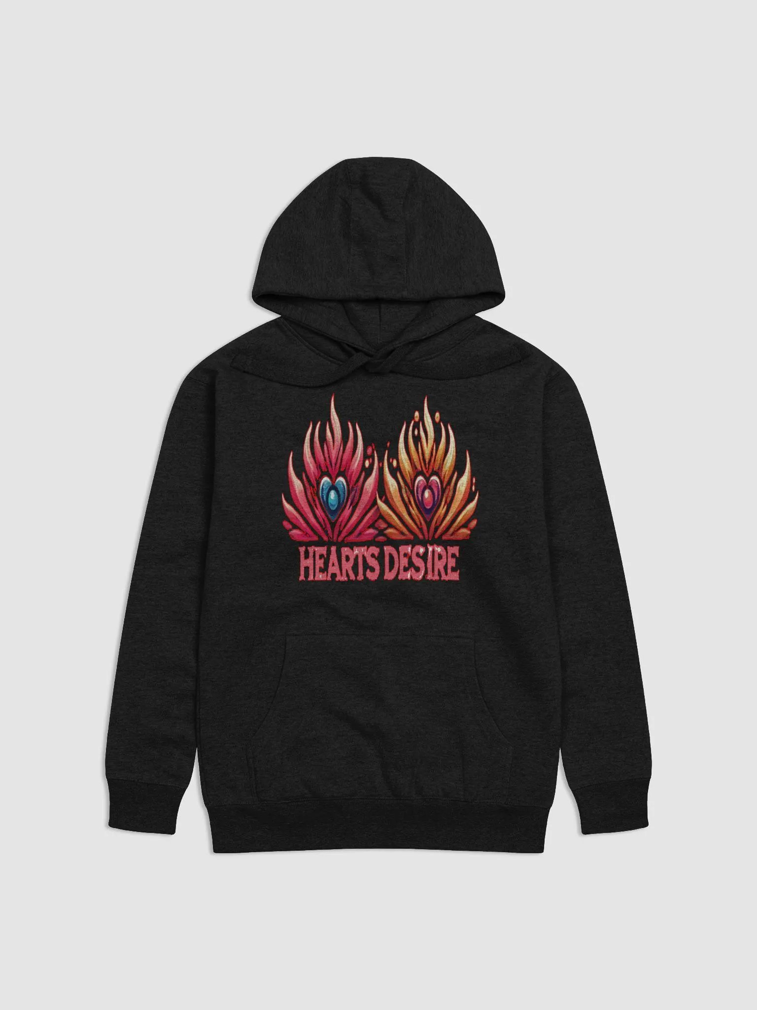 Flaming Heart Desire Hoodie product image (17)
