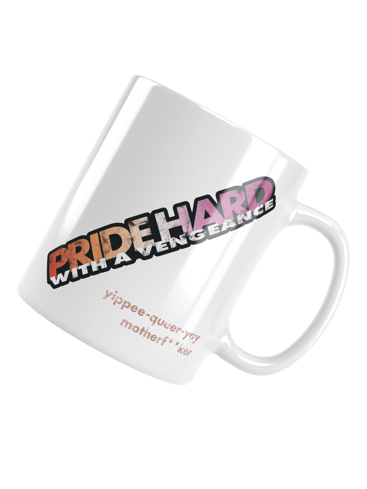 Lesbian "Pride Hard" Mug product image (5)