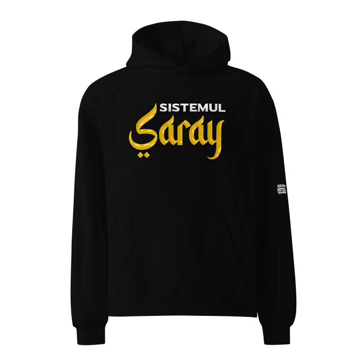 Hanorac Over Size Black ''SISTEMUL SARAY'' Ork. Redin product image (1)