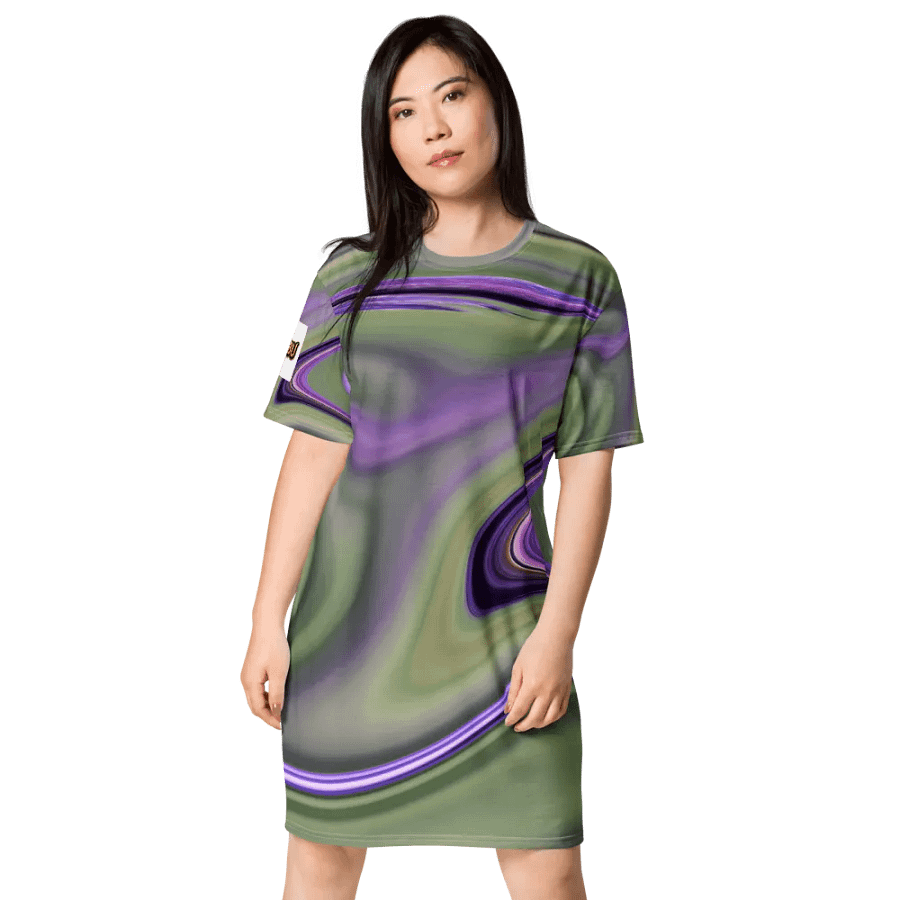 Oasis Swirl All-Over Dress product image (1)