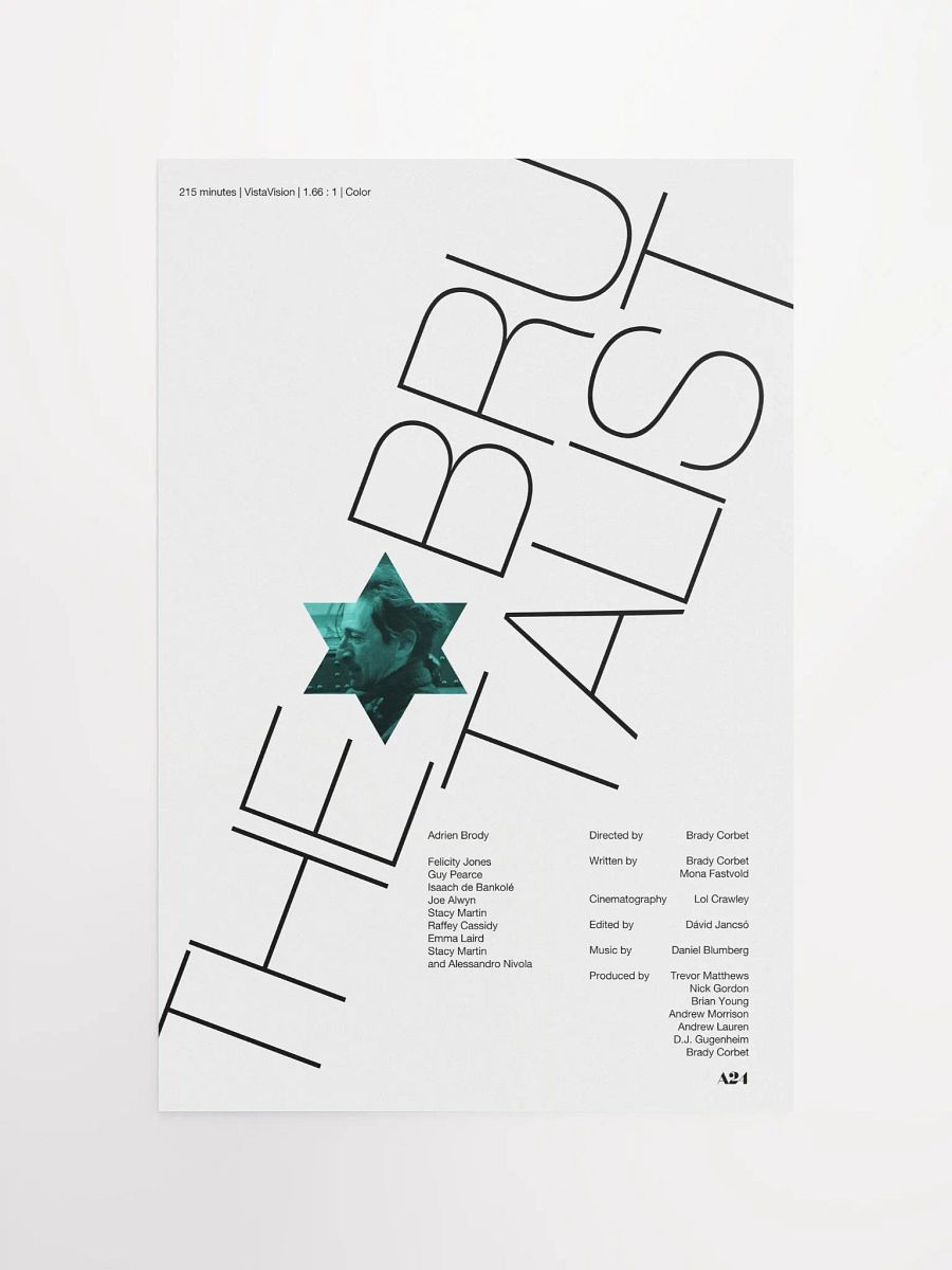 The Brutalist Movie Poster product image (4)