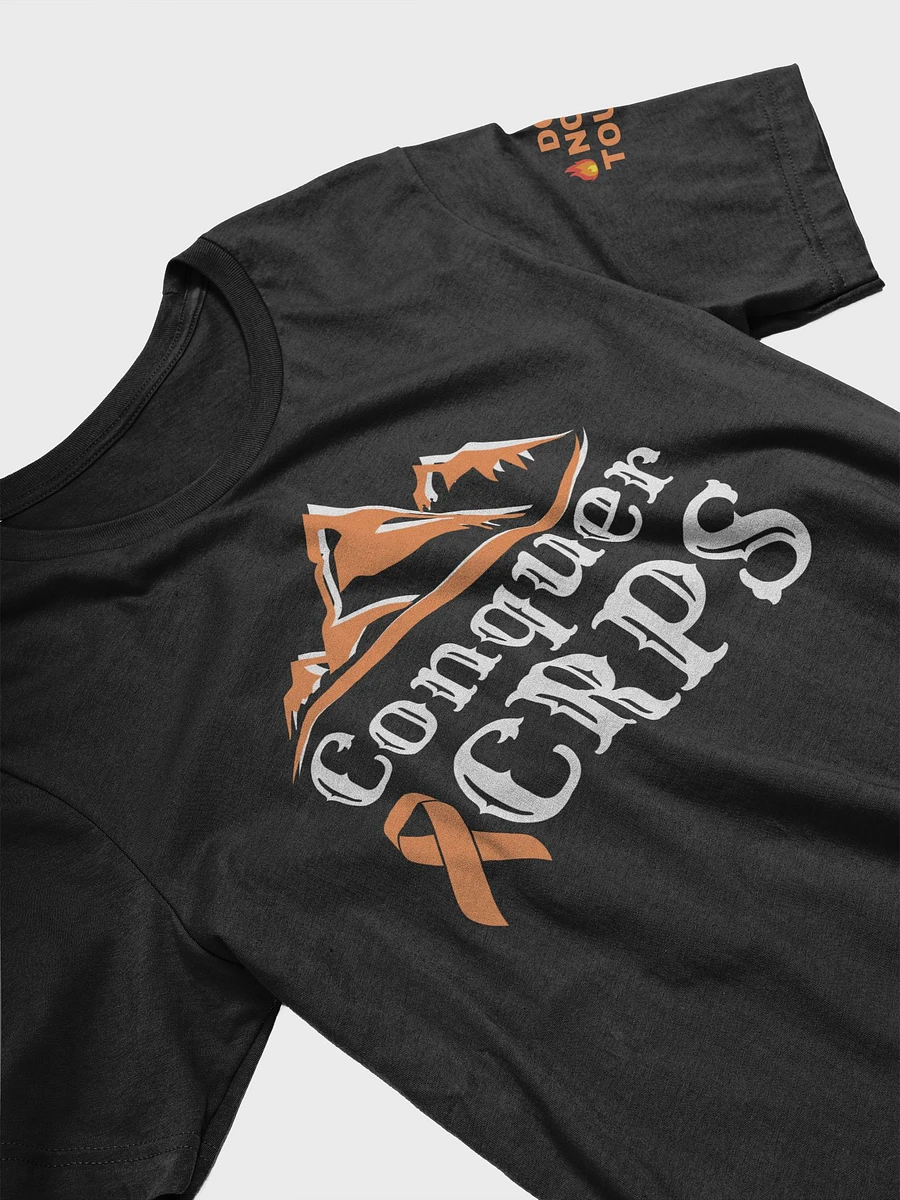 OFFICIAL Conquer CRPS Do Not Touch LEFT Arm T-Shirt (Unisex) product image (3)