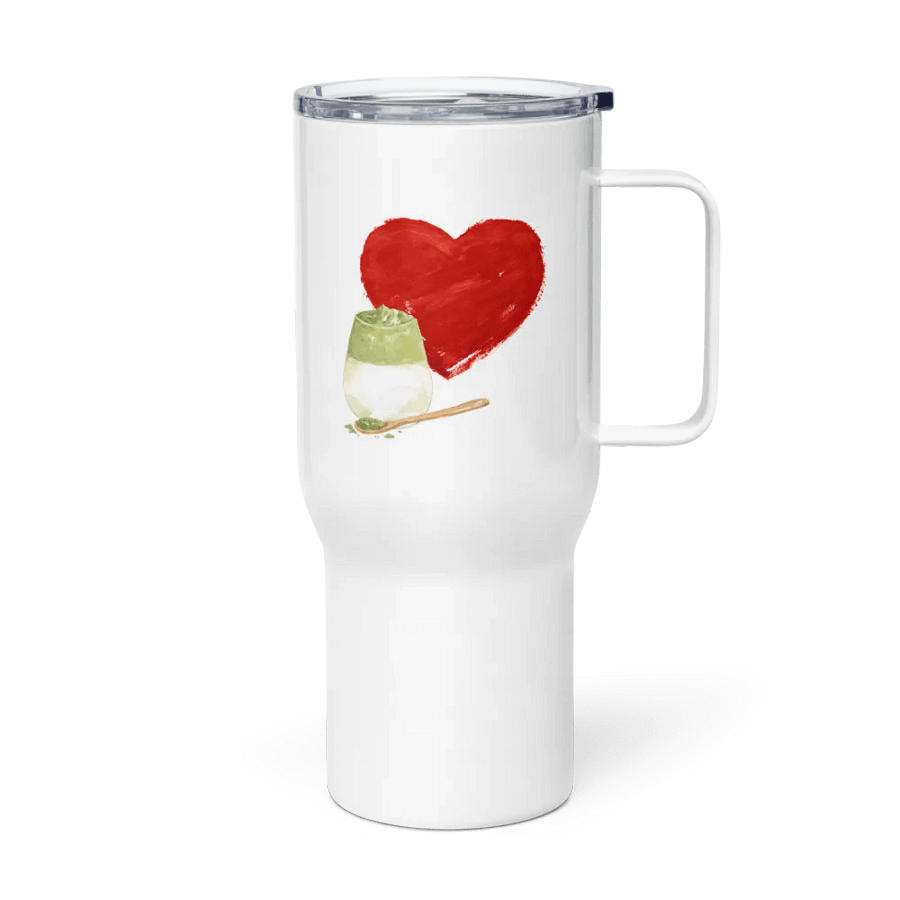 I Heart Macha Travel Mug product image (4)