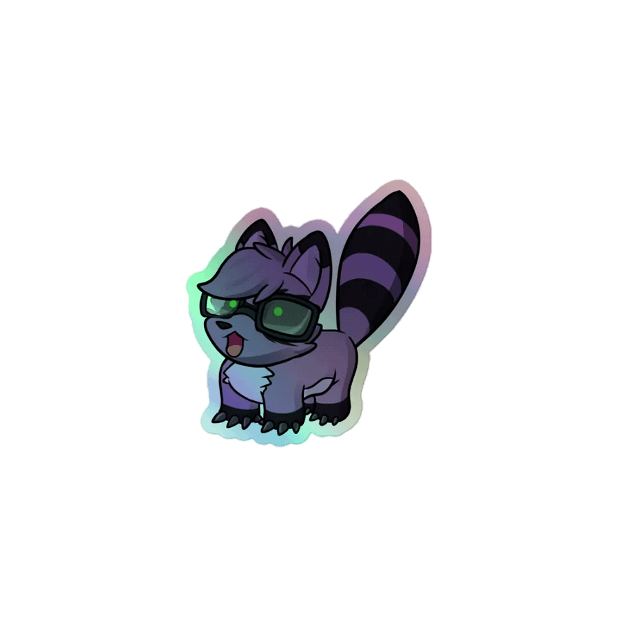 Racco Holo-sticker! product image (1)