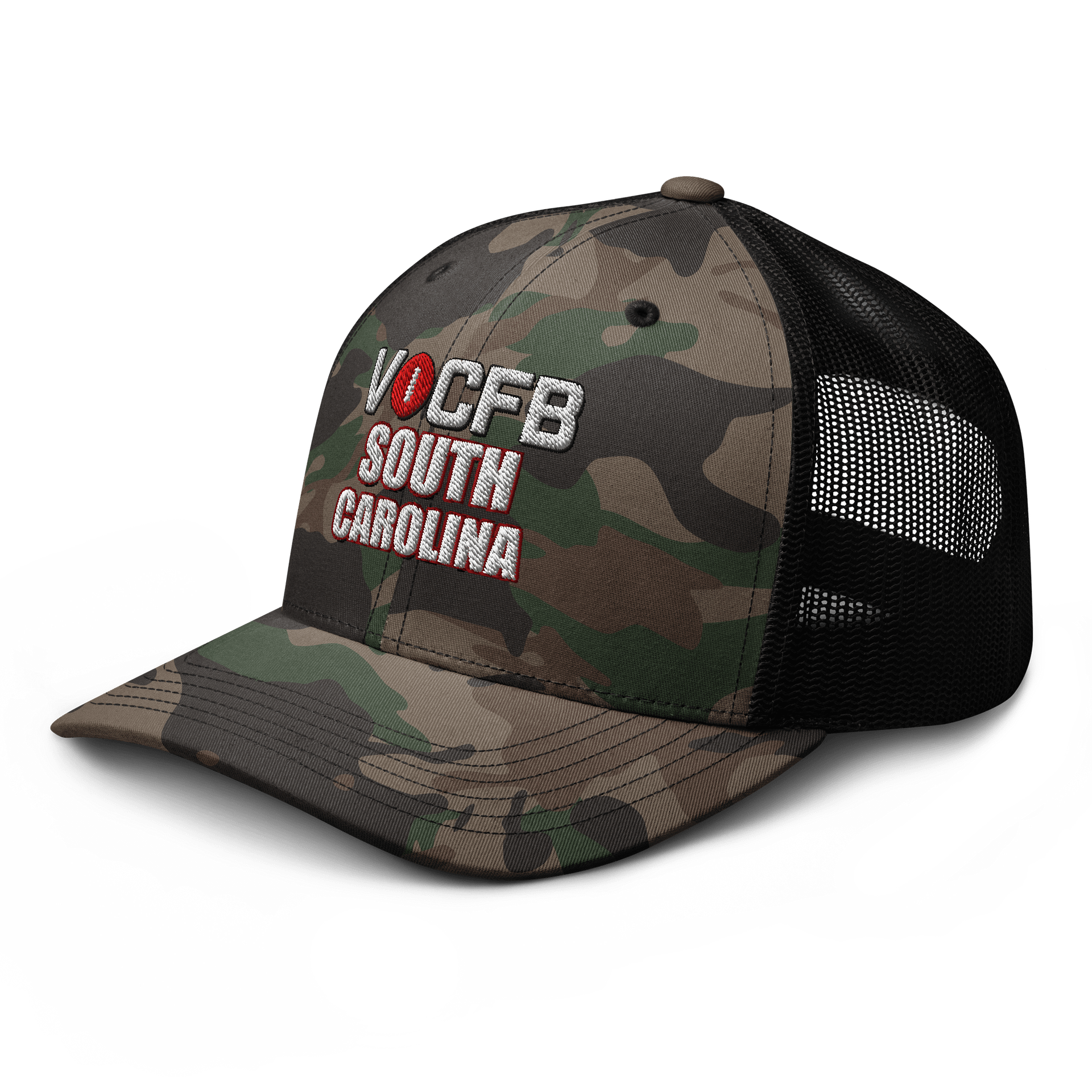 South Carolina VOCFB Camo Trucker Hat product image (6)