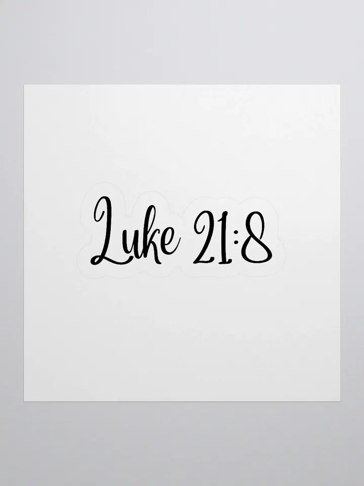 Luke 21:8 product image (1)