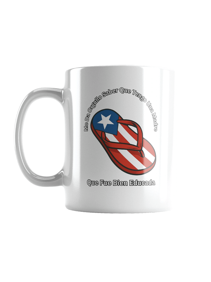 Proud Son/Daughter of a Well Educated Mother Flag Sandals Mug product image (2)