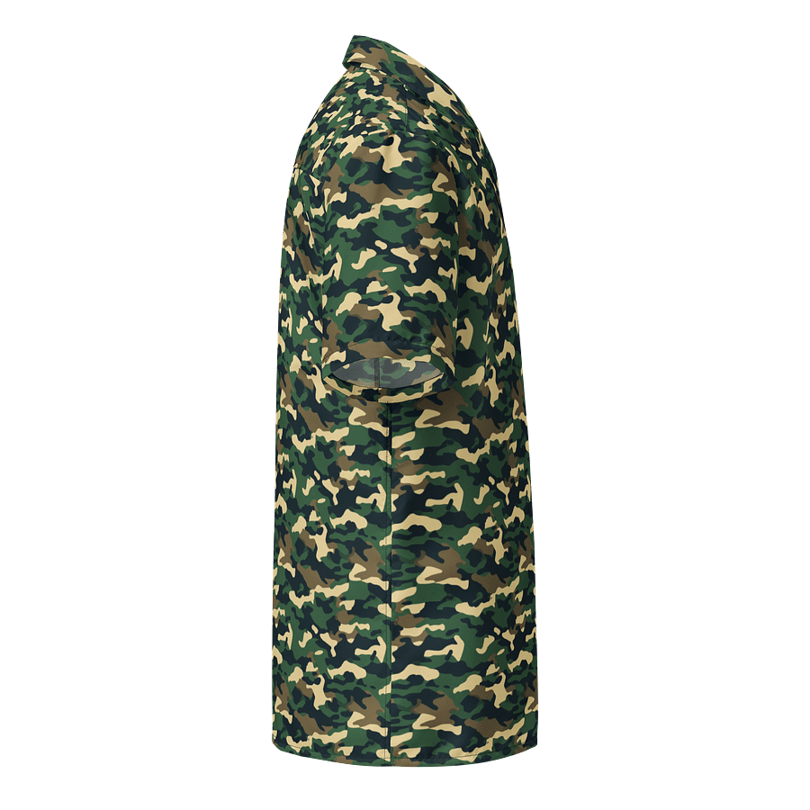 Jungle Camo Men’s Button-Up Shirt product image (4)