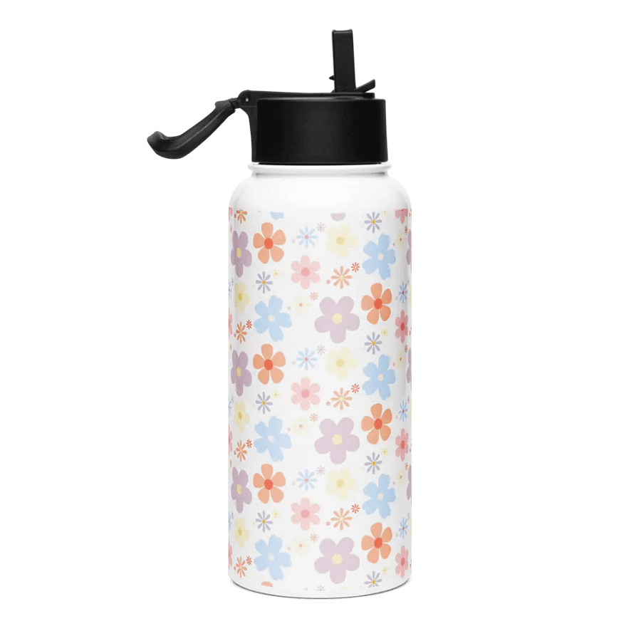 Floral Fiesta Stainless Steel Water Bottle product image (4)