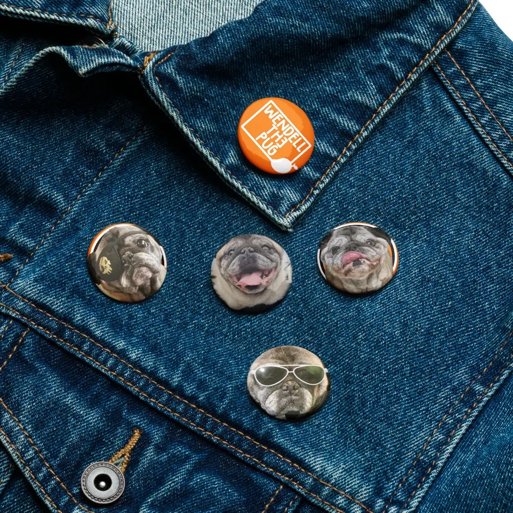 [Button Set] Faces of Wendell product image (7)