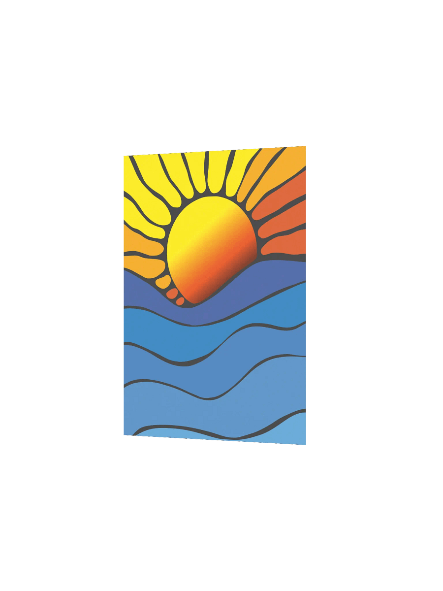 Abstract Sunrise Poster product image (12)