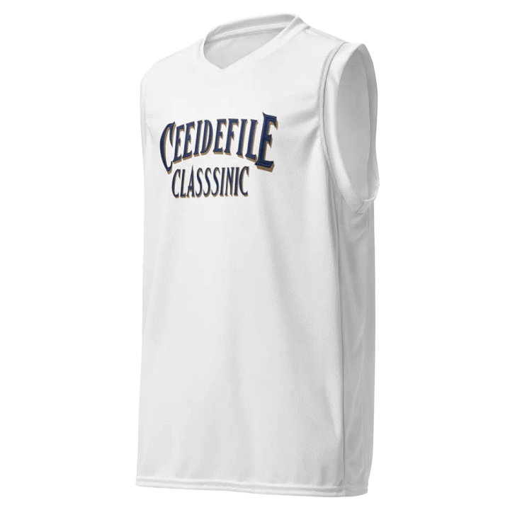 Classsic Typography All-Over Basketball Jersey product image (1)