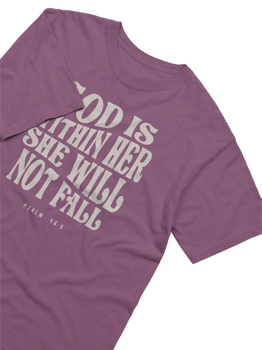 Psalm 46:5 God Within Her - Christian Quote product image (1)