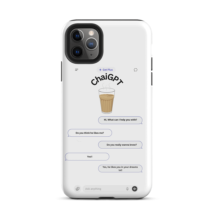 ChaiGPT meme Tough iPhone Case product image (26)
