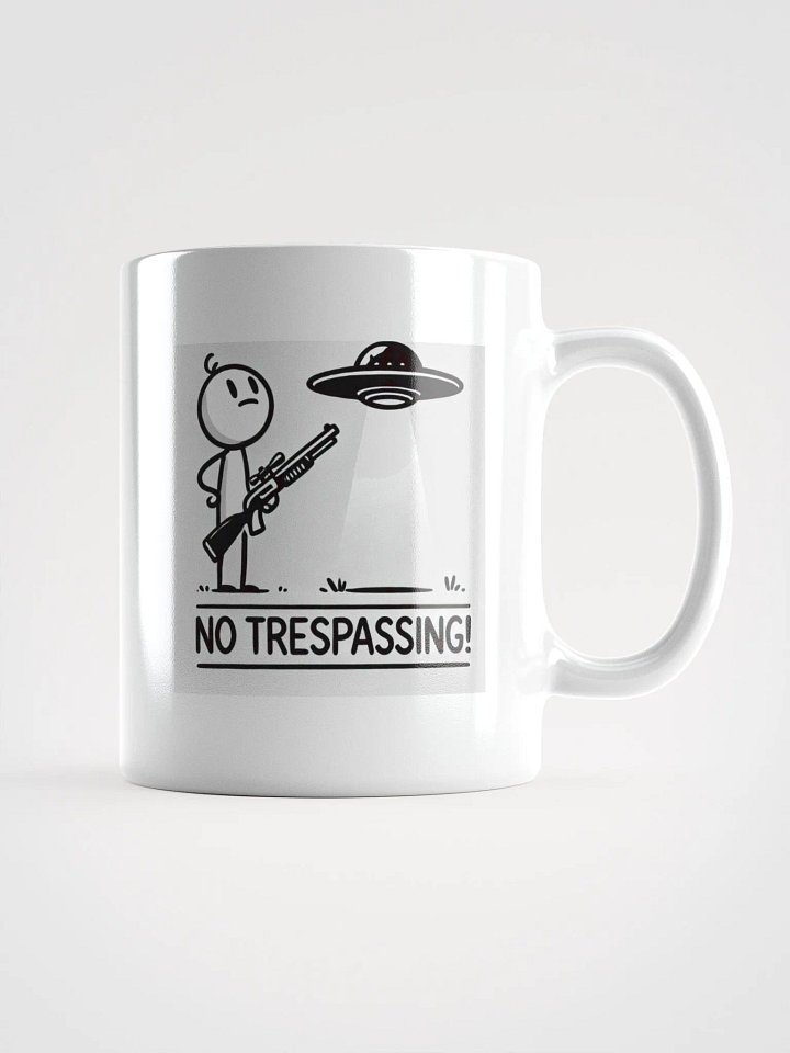 No Trespassing Mug! product image (1)