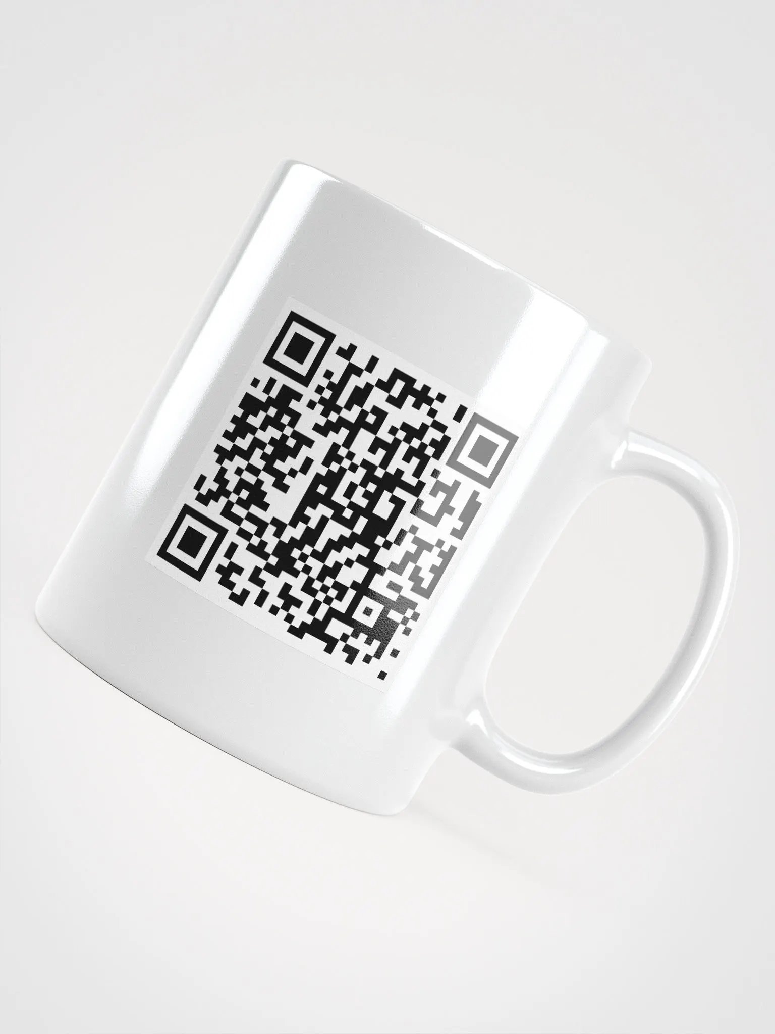 White coffee mug product image (4)