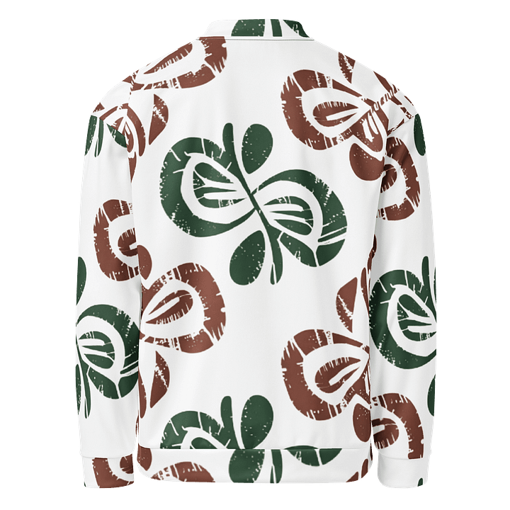 Wolastoq Bloom Custom Bomber Jacket product image (2)