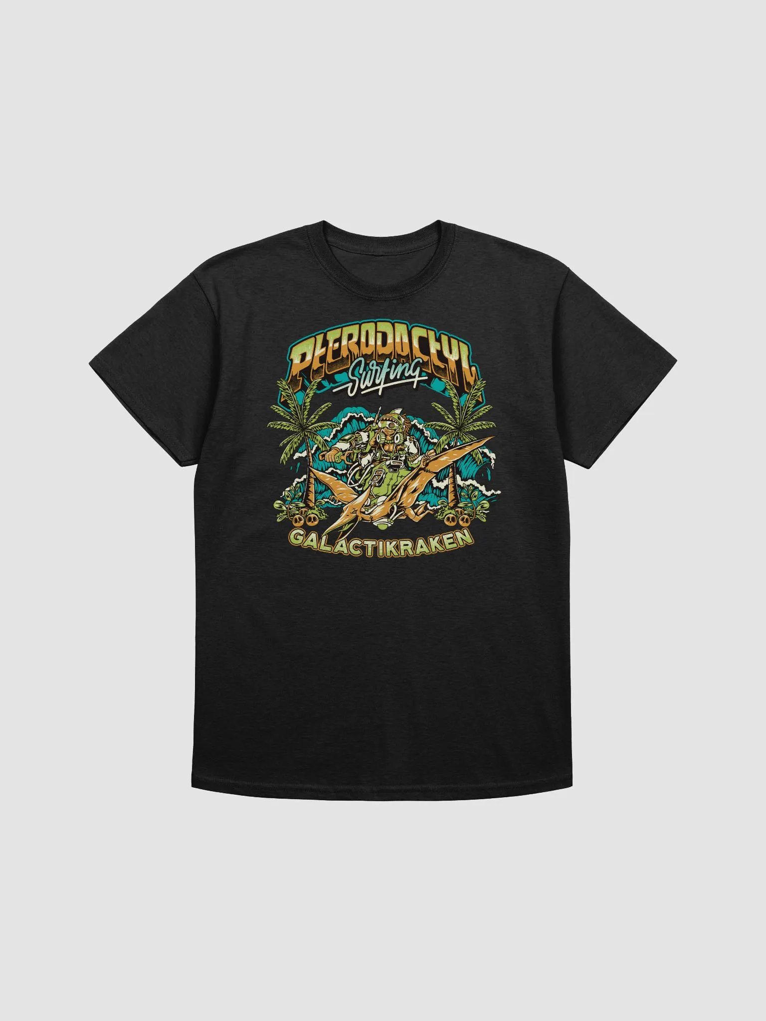 Pterodactyl Surfing || Limited Time Shirt product image (1)