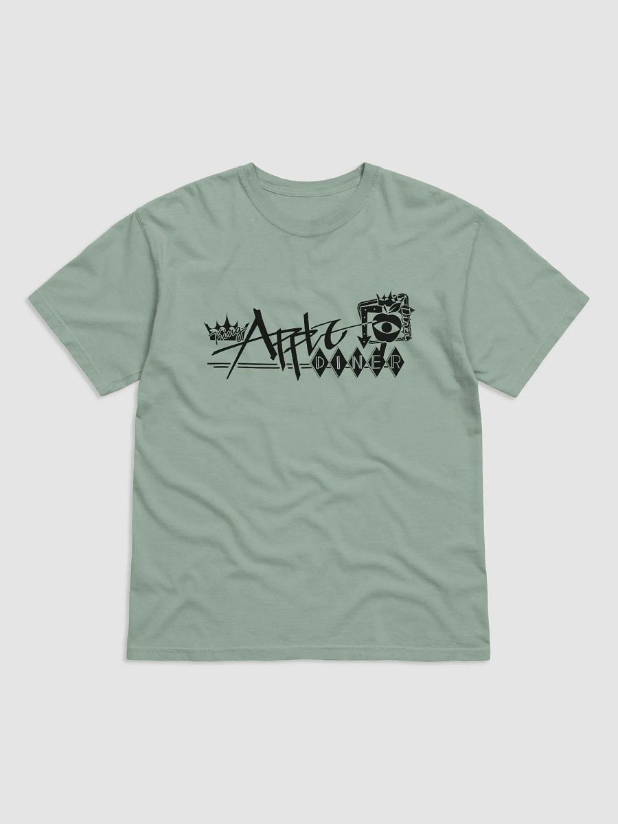King Apple Diner (Black on Light) ✦ Comfort Colors Garment-Dyed Heavyweight T-Shirt product image (1)