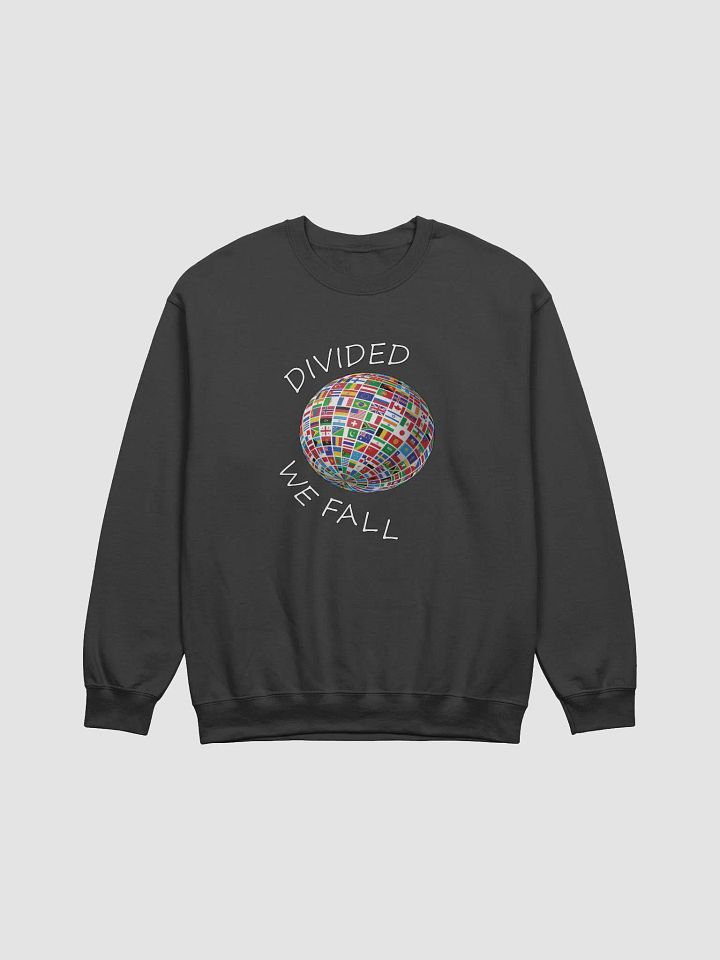 Divided We Fall - Nations - Globe - Gildan Classic Crewneck Sweatshirt product image (2)