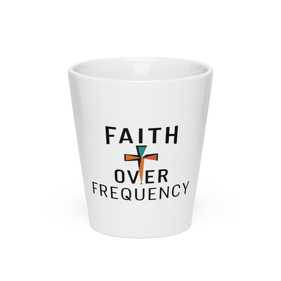 Faith Over Frequency Latte Mug product image (3)