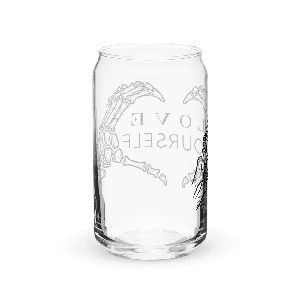 Love Yourself Skelly - Can-Shaped Glassware product image (8)