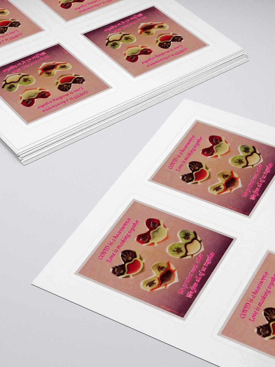 Love Is Masking Together stickers product image (4)