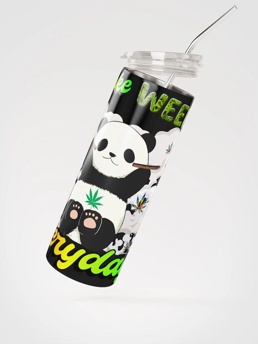 Smoke Weed Everyday Tumbler w/ Straw product image (2)