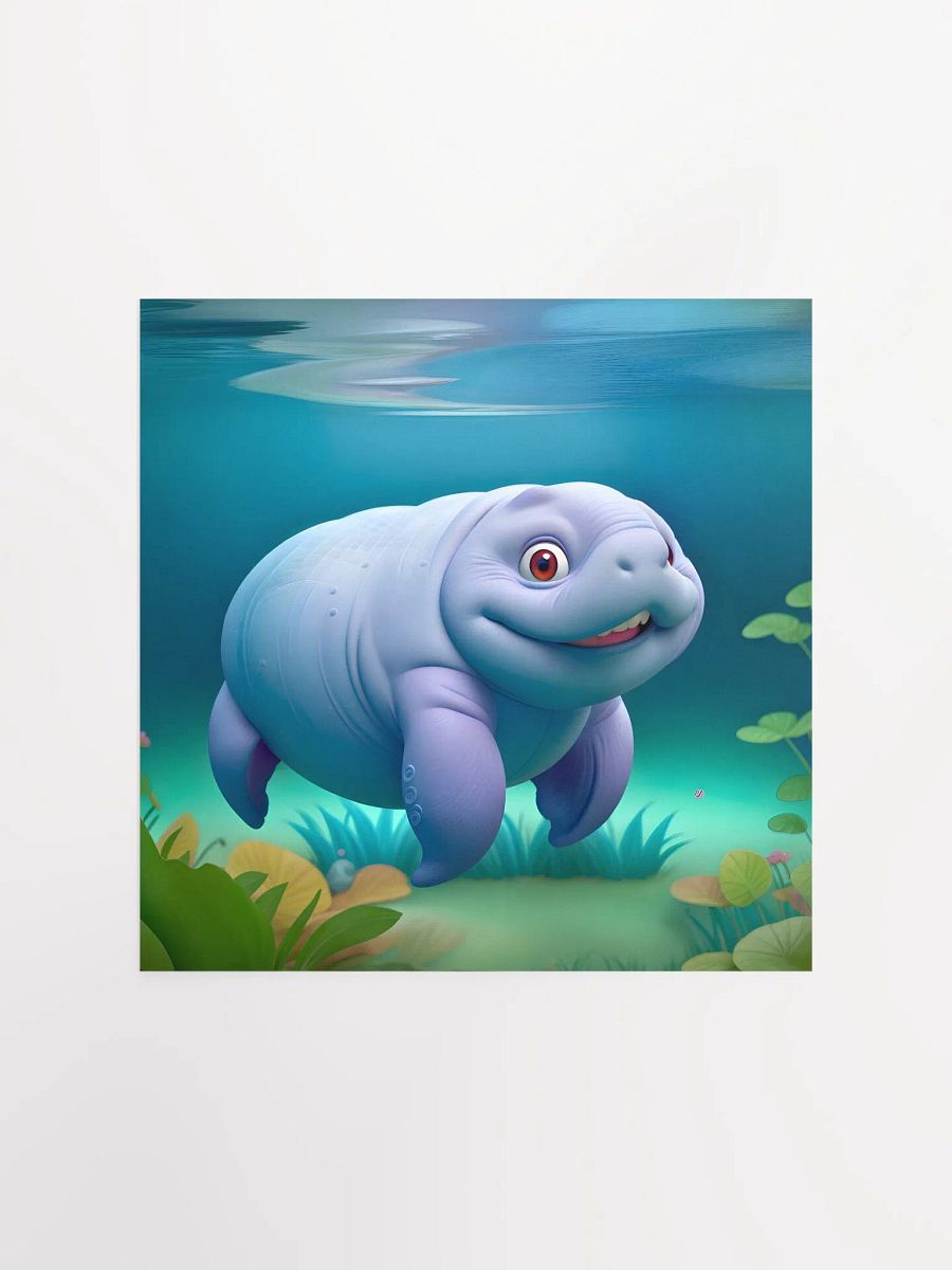 Endangered Species - Mexico - Manatee Poster product image (1)