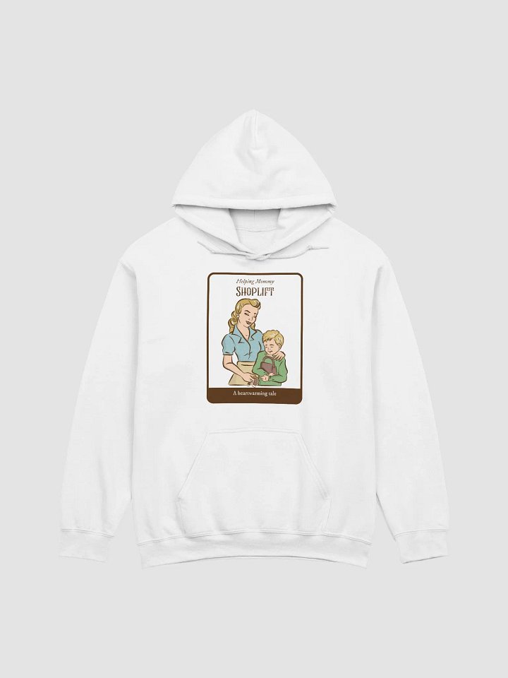 Helping Mommy Shoplift - Pull over hoodie product image (1)