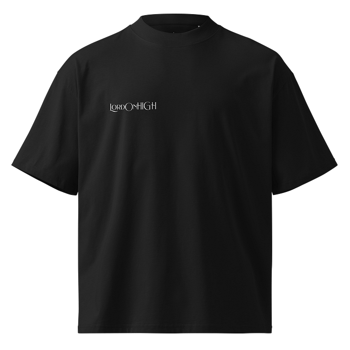 Lord On HIGH | YTG V2 | UNISEX OVERSIZED Tee | White product image (1)