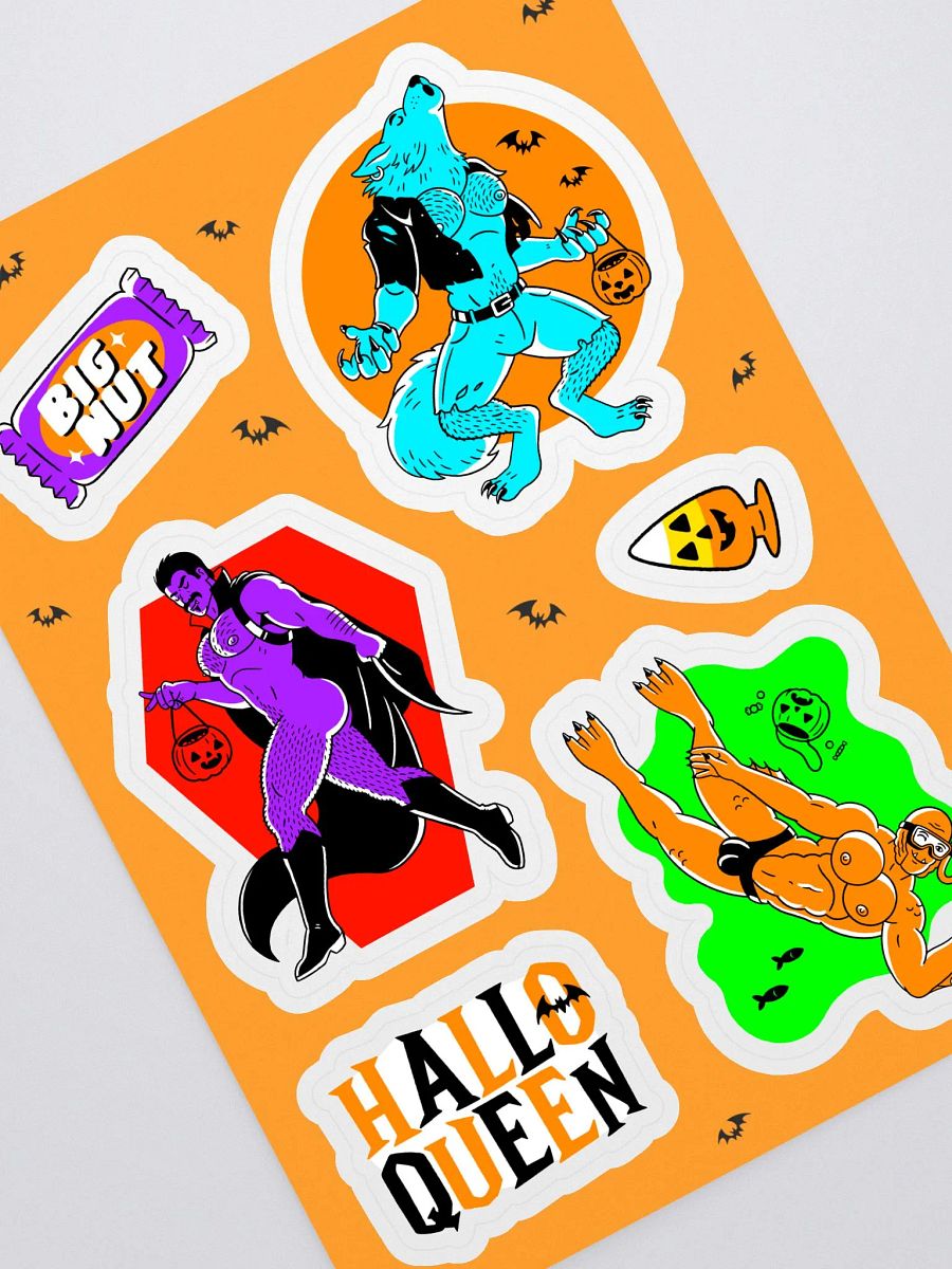 THICC or TREAT 2024 Sticker Sheet 2 product image (3)