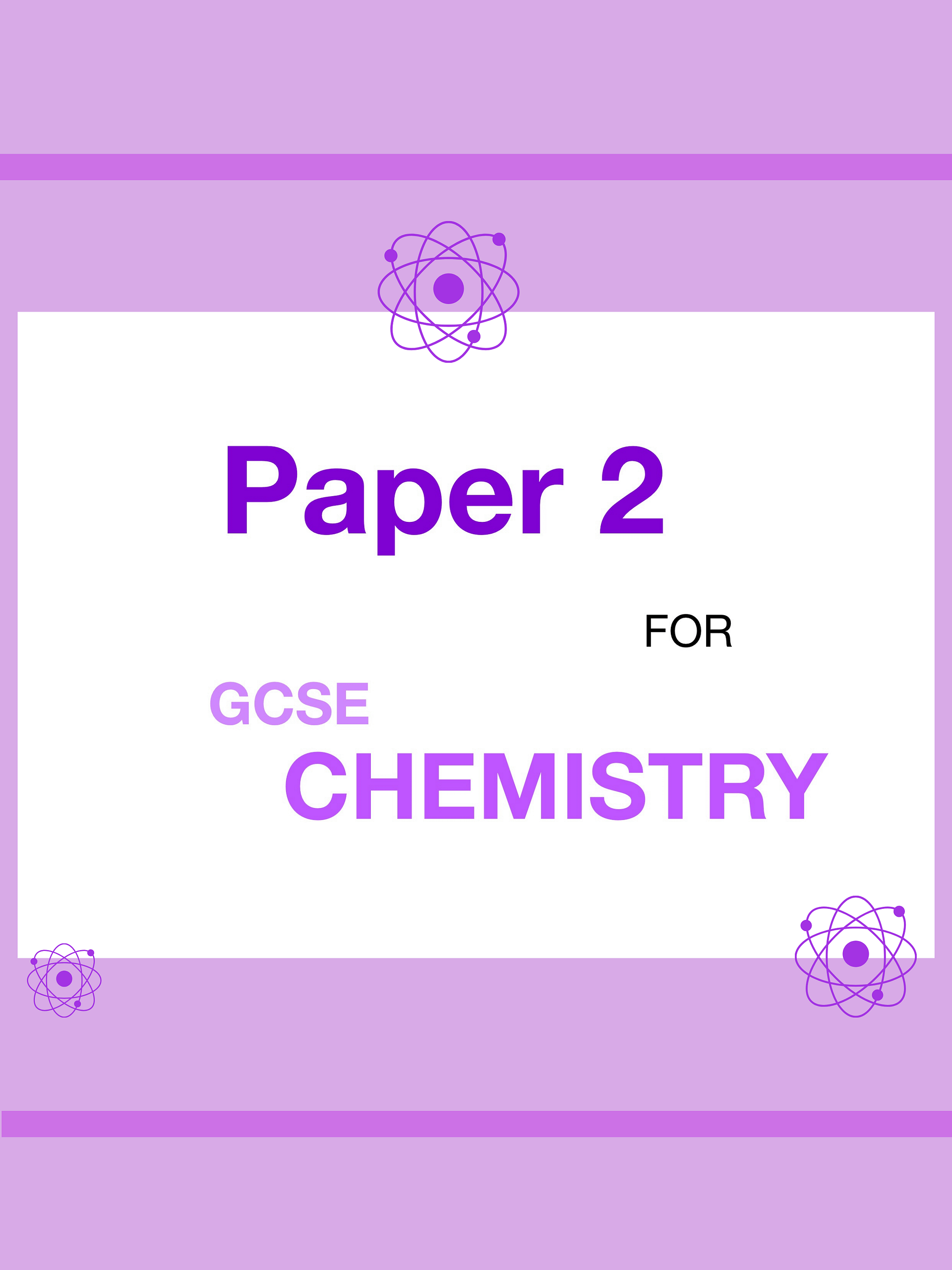 AQA GCSE Chemistry Paper 2 Revision Notes (30+ Pages) | Revision Made Easy product image (3)