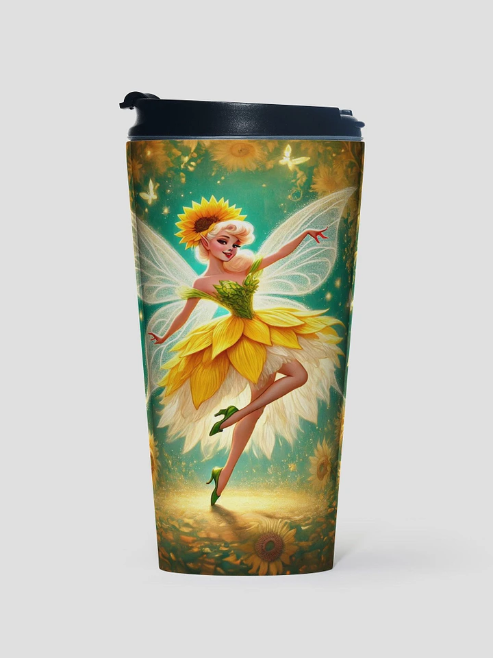 Sunflower Fairy Stainless Steel Travel Mug product image (1)